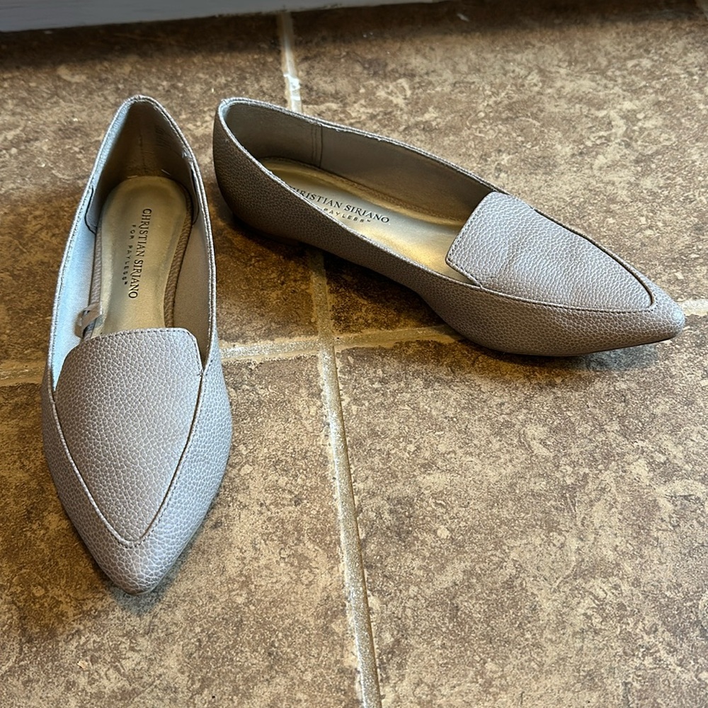 Taupe Loafers